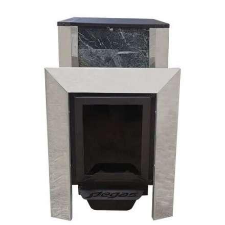 Печь банная Пегас 16 со стеклом в камне змеевик в Гомеле