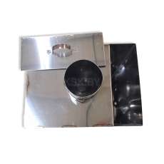 Бак самоварный Прямоугольный d115 мм, 80л; AISI430- 1,0мм в Гомеле