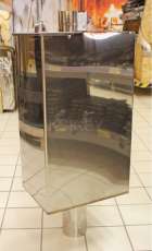 Бак самоварный Прямоугольный d115 мм, 80л; AISI430- 1,0мм в Гомеле