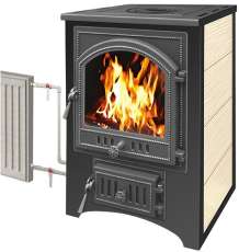 Печь-камин Везувий ПК-01 (205) с плитой и т/о беж.12 кВт купить в Гомеле