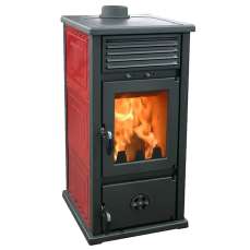 Купить Печь THERMO VESTA PLUS красная (с теплообменником) в Гомеле в Гомеле