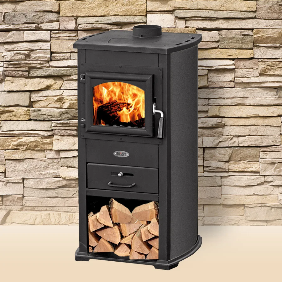 Печь-камин Blist Zar серая в Гомеле