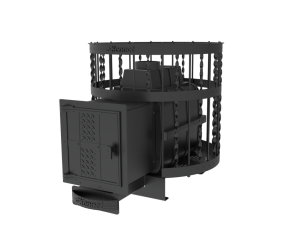 Чугунная банная печь Kennet Бастион 22 сетка витая в Гомеле