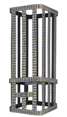 Сетка на трубу для Ураган под ШИБЕР (250х250х250) Гроза 24 купить в Гомеле