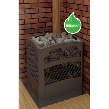 Печь для бани Теплодар БЫЛИНА-СЕТКА-12Ч Панорама (1.2) (без двери БЫЛИНА 16 обрамления) в Гомеле