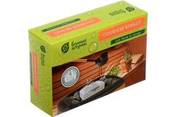 Соляной брикет 15*10*5 см, 1300 г для бани и сауны купить в Гомеле