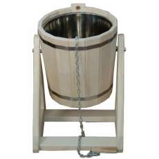 Обливное ведро  15 л с перел.устр нерж.вст ЛИПА ТЕРМО купить в Гомеле