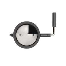 Шибер чугунный поворотный L-500 мм диамтер 115-120 мм в Гомеле