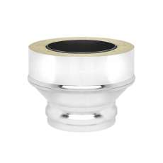 Переход на сэндвич нерж. (AISI 304 0,8мм/0,5мм) д.150х220 (ММ) купить в Гомеле