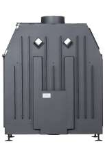 Каминная топка Экокамин Альфа 1000 B подовая черный шамот в Гомеле