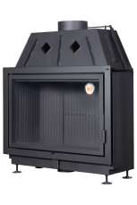 Каминная топка Экокамин Альфа 1000 B подовая черный шамот Амазонка бай фото в Гомеле