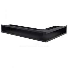 Решетка люфт угловая левая 547х766х90 (графит) Амазонка бай фото в Гомеле