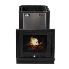 Купить чугунную Печь для бани КРОНОС Олимп Премиум 16 ВСЧ Панорама Амазонка бай фото в Гомеле