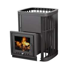 Печь для бани KRONOS ГИГАНТ 32 ВС ПАНОРАМА Амазонка бай фото в Гомеле