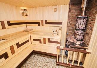 Печь для бани KRONOS ГИГАНТ 32 ВС ПАНОРАМА Амазонка бай фото в Гомеле