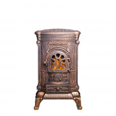 Чугунная ПЕЧЬ-КАМИН Везувий А-07 Медь в Гомеле