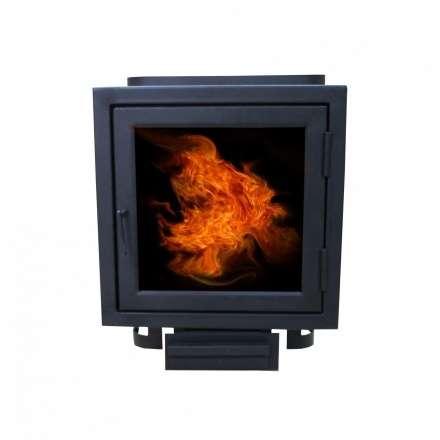 Печь банная ComfortProm "РЕТРО" СТАЛЬ 8 мм панорама 26 м3 Амазонка бай фото в Гомеле