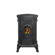 Чугунная ПЕЧЬ-КАМИН Везувий А-07 Антрацит в Гомеле