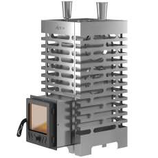 Печь для бани Везувий ASTON 20 INOX стекло в Гомеле