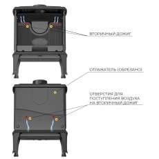 Печь-камин EVEREST F11 в Гомеле