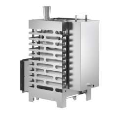 Печь для бани Везувий ASTON 16 INOX стекло АКВА в Гомеле