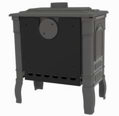 Печь-камин FireWay Gunter N чёрный в Гомеле