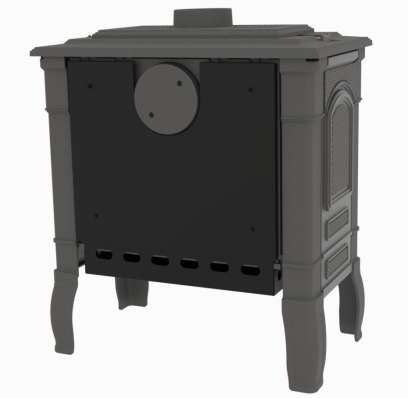 Печь-камин FireWay Gunter N чёрный в Гомеле