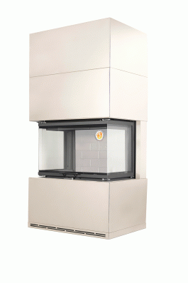 Камин Родос 800 СЛОНОВАЯ КОСТЬ шамот белый в Гомеле