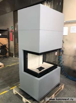 Камин Родос 800 ЧЕРНЫЙ шамот черный в Гомеле