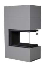 Камин Родос 900 ГРАФИТ, шамот черный в Гомеле