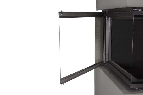 Камин Родос 900 ГРАФИТ, шамот черный в Гомеле