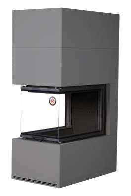 Камин Родос 900 ГРАФИТ, шамот черный в Гомеле