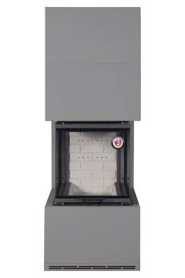 Камин Родос 900 ГРАФИТ, шамот белый в Гомеле