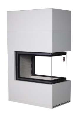 Камин Родос 900 СЛОНОВАЯ КОСТЬ, шамот белый в Гомеле