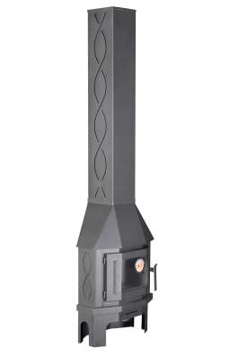 Камин Бавария Мюнхен пристенно-угловой МИНИ графит в Гомеле