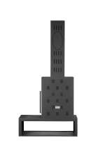 Камин МАДРИД на дровнике Гигант слева черный\белый шамот в Гомеле