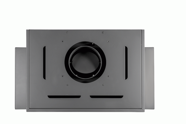 Камин МАДРИД на дровнике Гигант центральный черный\белый шамот в Гомеле