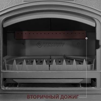 Печь-камин Везувий KZ-14РS Антрацит в Гомеле