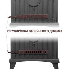 Печь-камин Везувий KZ-14Р Антрацит в Гомеле