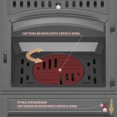 Печь-камин Везувий LV-12S Антрацит в Гомеле