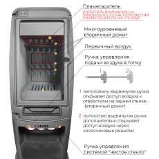Печь-камин EVEREST S12M в Гомеле