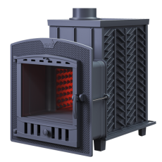 Чугунная печь для бани Гефест GFS ЗК 25 (П) 2 под обкладку купить в Гомеле