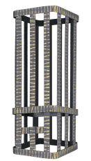 Сетка на трубу для Ураган 250х250х750 Гефест ЗК 18/25/30 под шибер купить в Гомеле