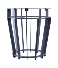 Сетка на трубу под шибер 115 (300*320) AVANGARD 24 Тюльпан купить в Гомеле