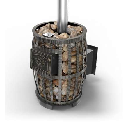 Печь для бани Везувий Легенда Русский Пар Ковка 18 (240) в Гомеле