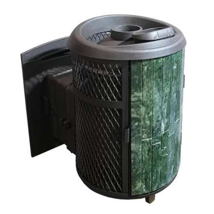 Банная печь ProMetall Атмосфера комбинированная сетка-ламель «Змеевик» Амазонка бай фото в Гомеле