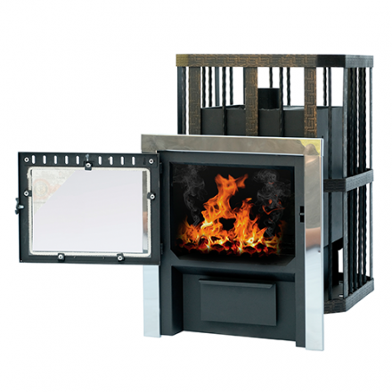 Печь банная Катунь со стеклом в Гомеле