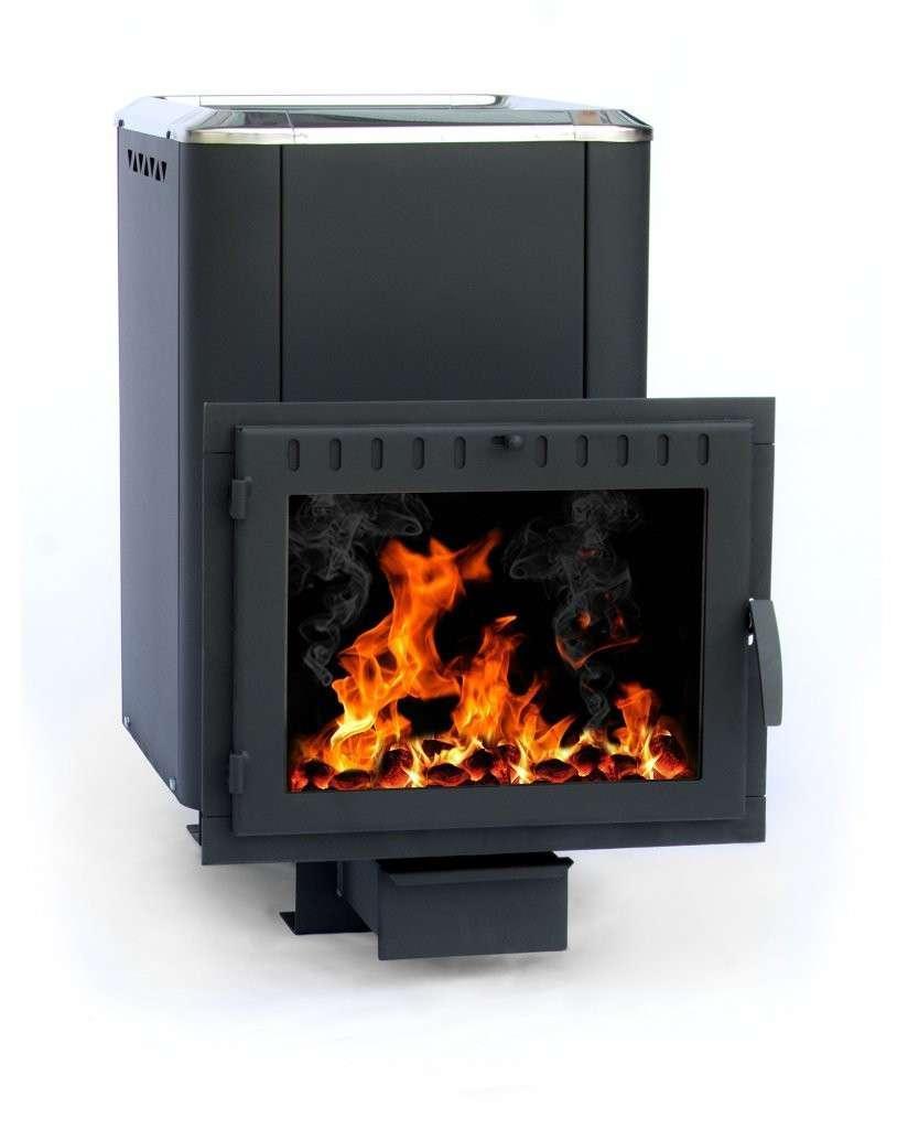 Печь банная Сибирь-18 (панорамное стекло, конвекционная) Амазонка бай фото в Гомеле