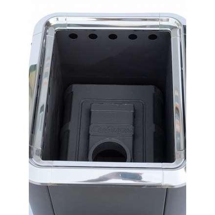 Печь банная Сибирь-18 (панорамное стекло, конвекционная) в Гомеле