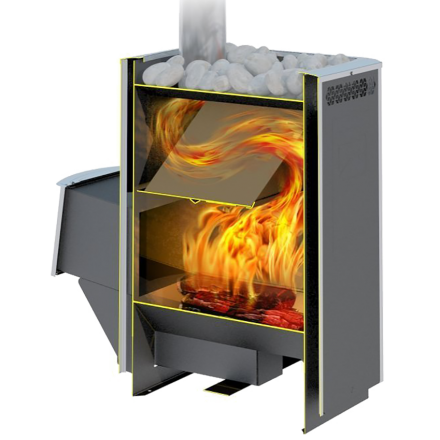 Печь для бани Теплодар Сибирь-30 ЛК в Гомеле